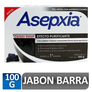 ASEPXIA - Jabón Carbón x 100 gr