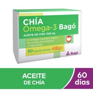 BAGO - Chía Omega 3 Suplemento Dietario x 60 Cápsulas