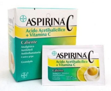 BAYASPIRINA C - Caliente Aspirina + Vitamina C x 1 Sobre