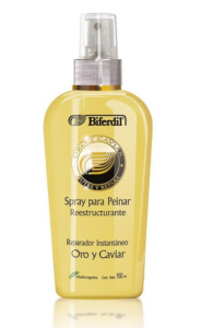 BIFERDIL - Spray Para Peinar Oro Y Caviar x 150 ml