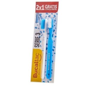 BUCAL TAC - Cepillo Dental Classic Serie 3 x 2 Unidades