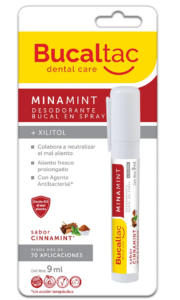 BUCAL TAC - Minamint Spray Bucal Cinnamint x 9 Ml