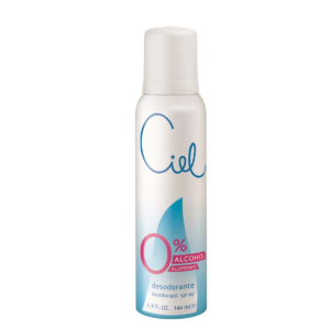 CIEL - Desodorante 0% Alcohol Aerosol x 144 ml
