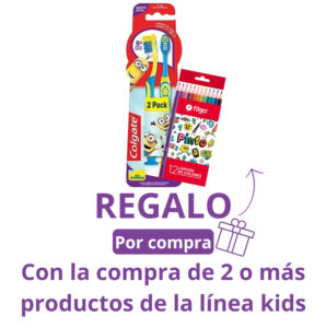 COLGATE - Cepillo Dental Smiles Minions 6+ Años x 2 Unidades