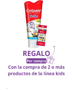 COLGATE - Crema Dental Smiles Minions 6+ Años x 75 ml