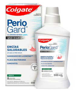 COLGATE - Enjuague Bucal Periogard x 500 ml