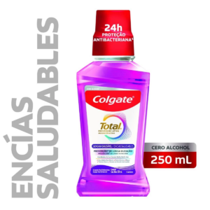COLGATE - Enjuague Bucal Total 12 Encías Reforzadas x 250 ml
