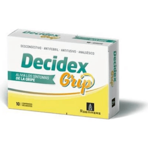 DECIDEX GRIP - Descongestivo Antifebril x 10 Comprimidos