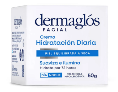 DERMAGLOS - Crema Facial Hidratante Dí­a y Noche x 50 gr