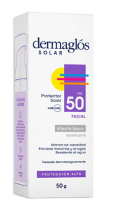 DERMAGLÓS - Protector Solar Facial FPS 50 Sin Color x 50 gr