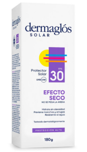 DERMAGLÓS - Protector Solar Fps 30 Efecto Seco Crema x 180 gr