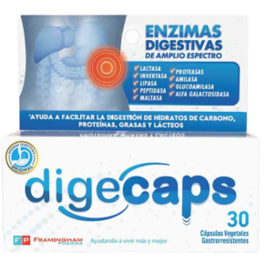 DIGECAPS - x 30 Cápsulas