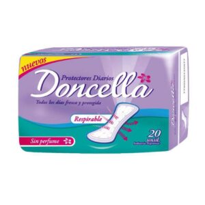 DONCELLA - Protector Diario Sin Perfume x 20 Unidades