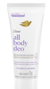 DOVE - Desodorante En Crema All Body Lavander & Camomile x 75 ml