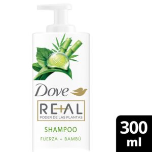 DOVE - Real Fuerza + Bambú Shampoo x 300 Ml