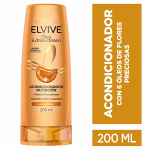 ELVIVE - Acondicionador Oleo Extraordinario Nutricion Universal X 200 ml