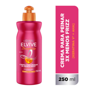 ELVIVE - Crema Para Peinar Dream Liso Menos Frizz x 250 Ml