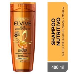 ELVIVE - Shampoo Óleo Extraordinario Nutrivo x 400 ml