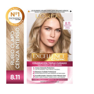 EXCELLENCE - Tono 8.11 Rubio Claro Ceniza Intenso