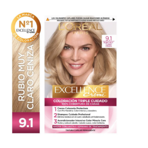 EXCELLENCE - Tono 9.1 Rubio Muy Claro Ceniza