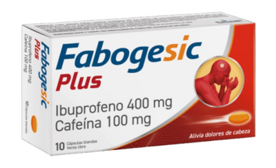 FABOGESIC - Plus Ibuprofeno y Cafeína x 10 Cápsulas Blandas