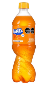 FANTA - Gaseosa Naranja x 600 ml