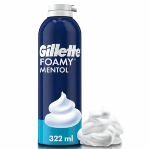 GILLETTE - Foamy Mentol Espuma De Afeitar x 312 gr