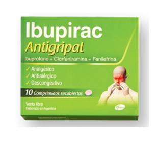 IBUPIRAC - Antigripal x 10 Comprimidos