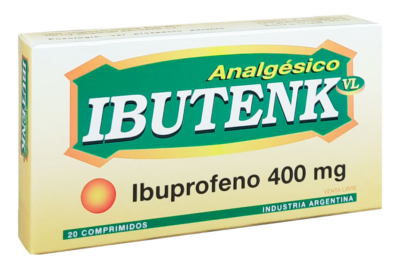 IBUTENK - Ibuprofeno 400 Mg x 20 Comprimidos