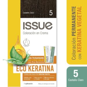 ISSUE - Kit Keratina 05 Castaí°o Claro Tintura