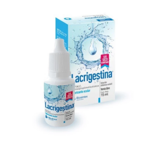 LACRIGESTINA - Lágrimas Solución Oftálmica x 15 ml