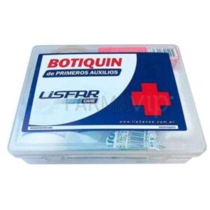 LISFAR - Botiquín 15 Elementos Caja Plástica