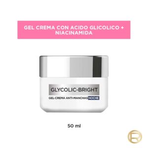 LOREAL - Crema De Noche Glycolic Bright x 50 ml