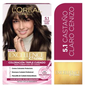 LOREAL - Excellence Tono 5.1 Castaño Claro Ceniza