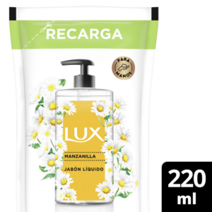 LUX - Jabón Lí­quido Glic Manzanilla C x 220 ml