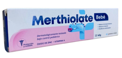 MERTHIOLATE - Bebé Crema x 40 gr