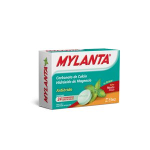 MYLANTA - Menta Fresca x 24 Comprimidos Masticables