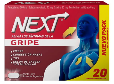 NEXT - Antigripal x 20 Comprimidos