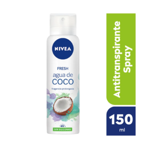 NIVEA - Aerosol Fresh Agua de Coco x150 ml