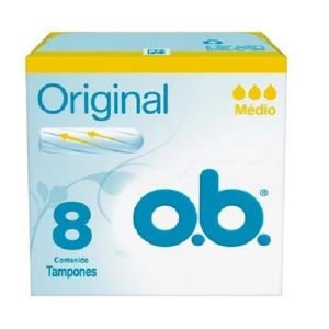 OB - Tampon Medio x 8 Unidades