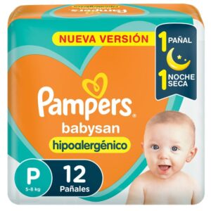 PAMPERS - Pañal Babysan P x 12 Unidades