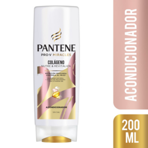 PANTENE - Acondicionador Pro-V Miracles Colágeno Nutre & Revitaliza x 200 ml
