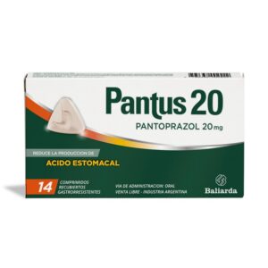 PANTUS 20 - Pantoprazol 20mg x 14 Comprimidos