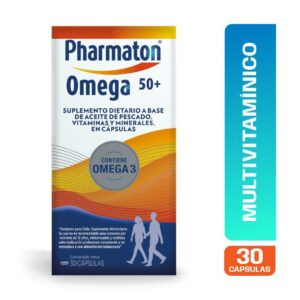 PHARMATON - 50 + Omega 3 x 30 Cápsulas