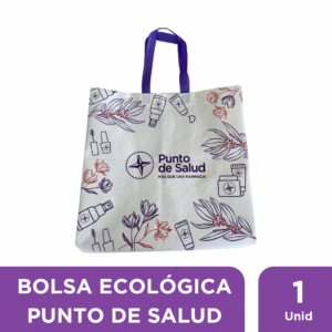 PUNTO DE SALUD - Bolsa Reutilizable Con Fuelles