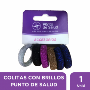 PUNTO DE SALUD - Colitas de pelo con brillos