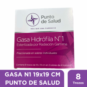 PUNTO DE SALUD - Gasa N °1 19 X 19