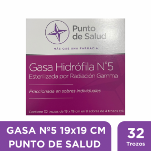 PUNTO DE SALUD - Gasa N °5 19 X 19