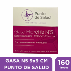 PUNTO DE SALUD - Gasa N °5 9 X 9
