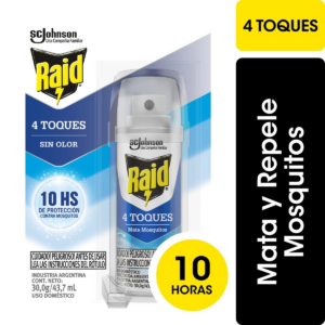 RAID - Aerosol Mata Mosquitos Sin Olor x 43.7 ml